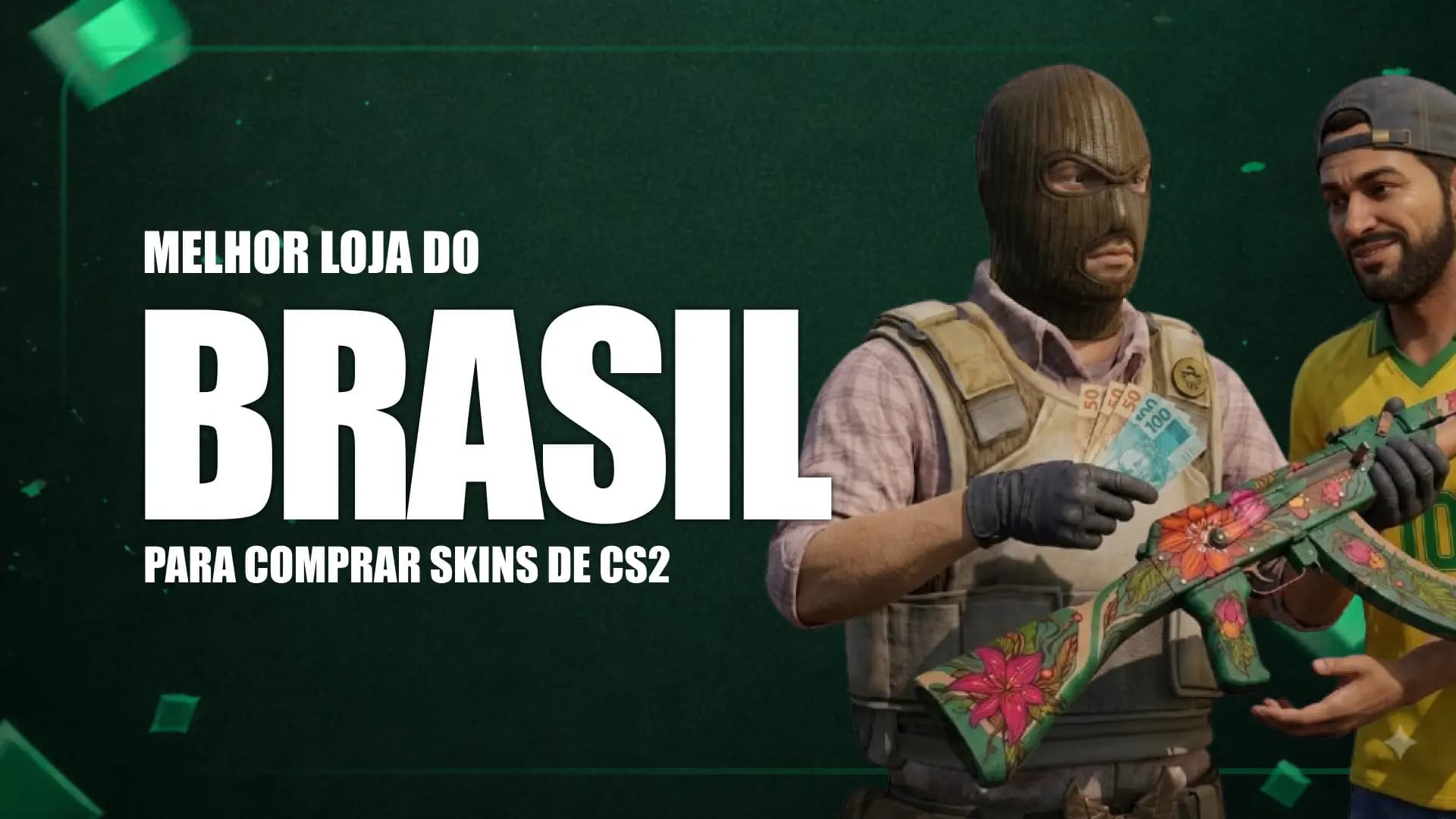 Loja de skins CS2 no Brasil — comparativo CubeSKINs