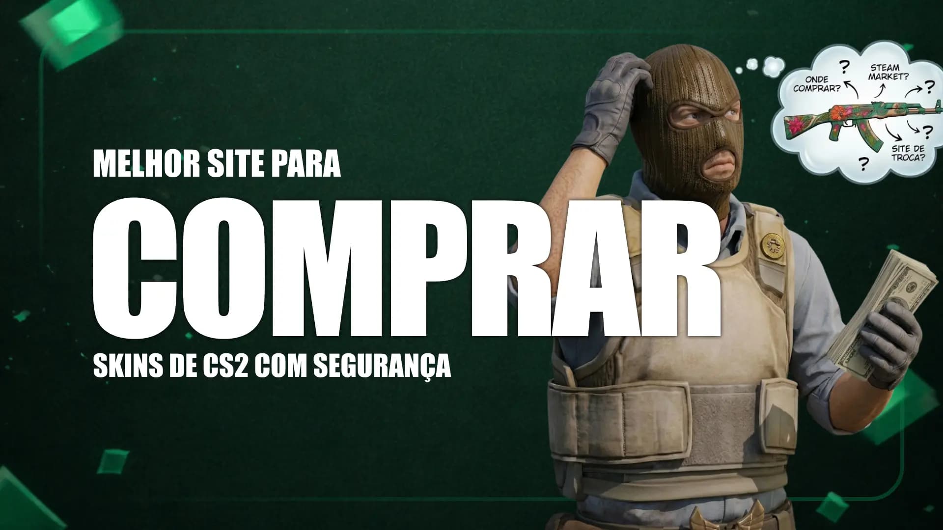 Onde comprar skins CS2 com segurança — marketplace CubeSKINs